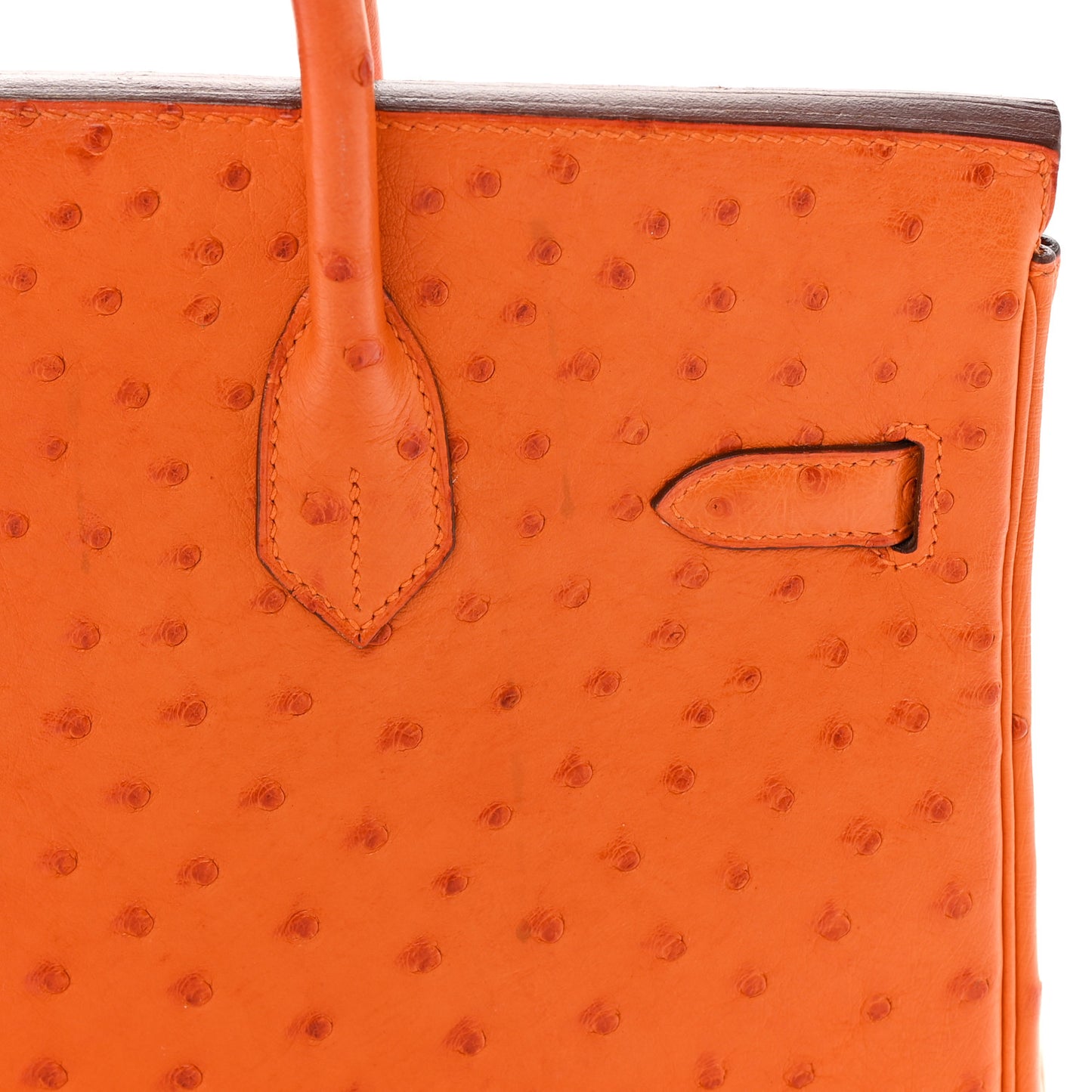 Ostrich HAC Birkin 32 Orange