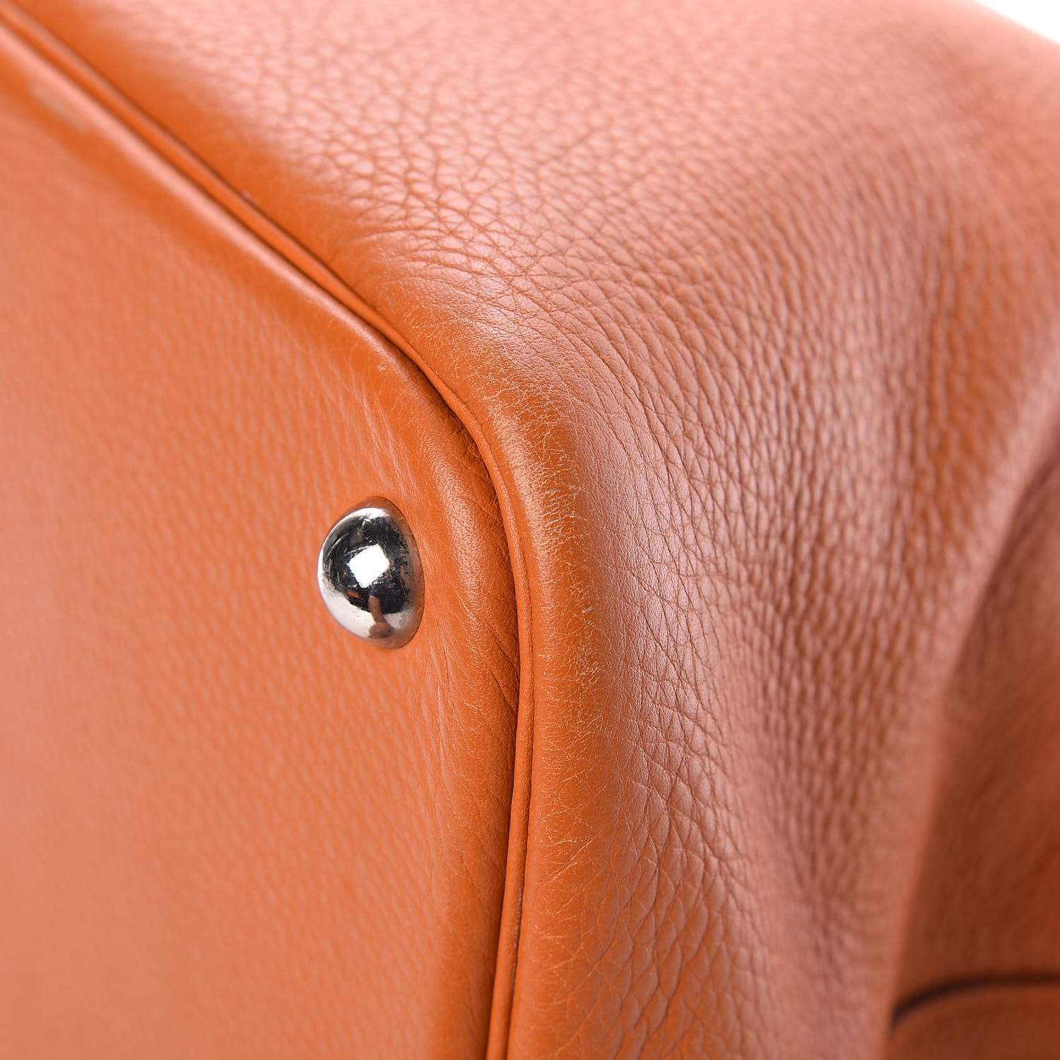 Hermes Taurillon Clemence Bolide 45 Potiron 12 of 15