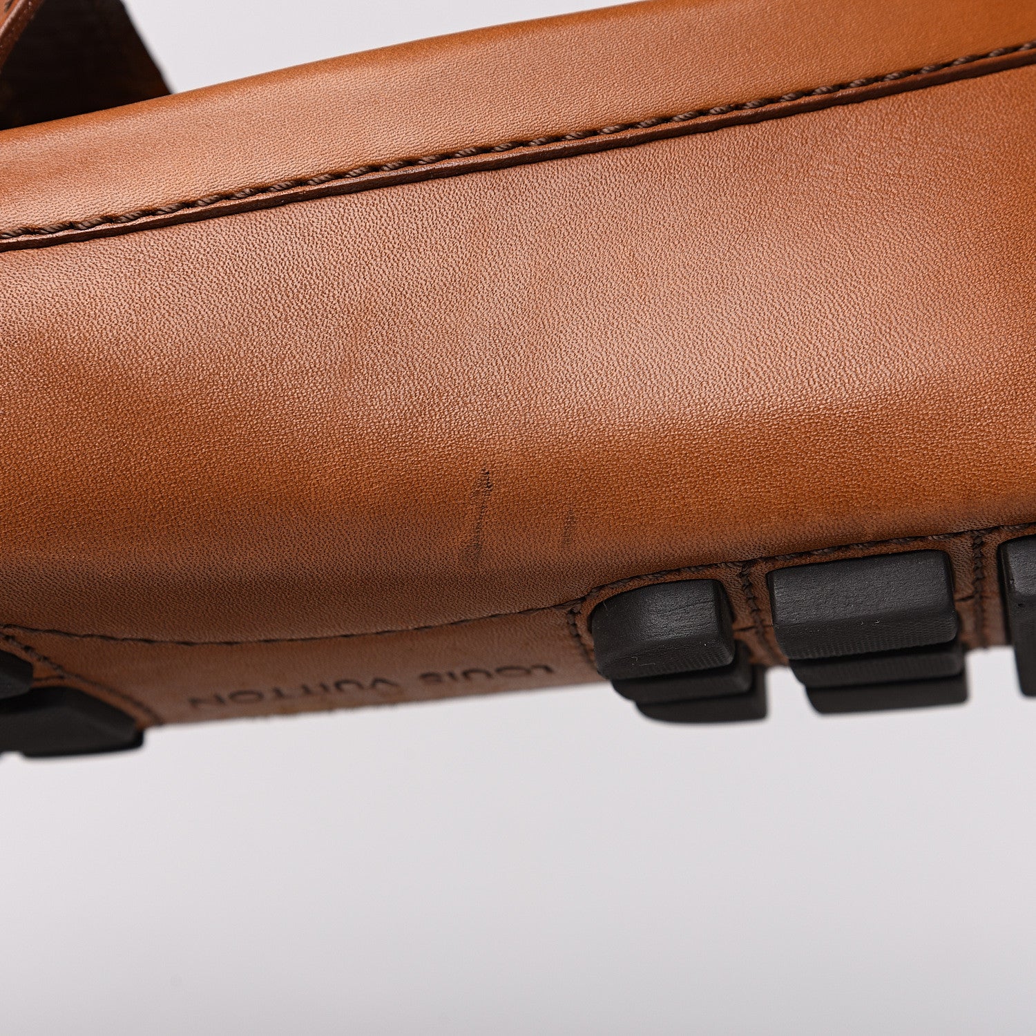 Louis Vuitton Calfskin Monte Carlo Moccasin Loafers 8 Cognac 8 of 10