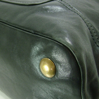 FASHIONPHILE COACHVachettaLegacyPocketShoulderBagBlack 6 of 10