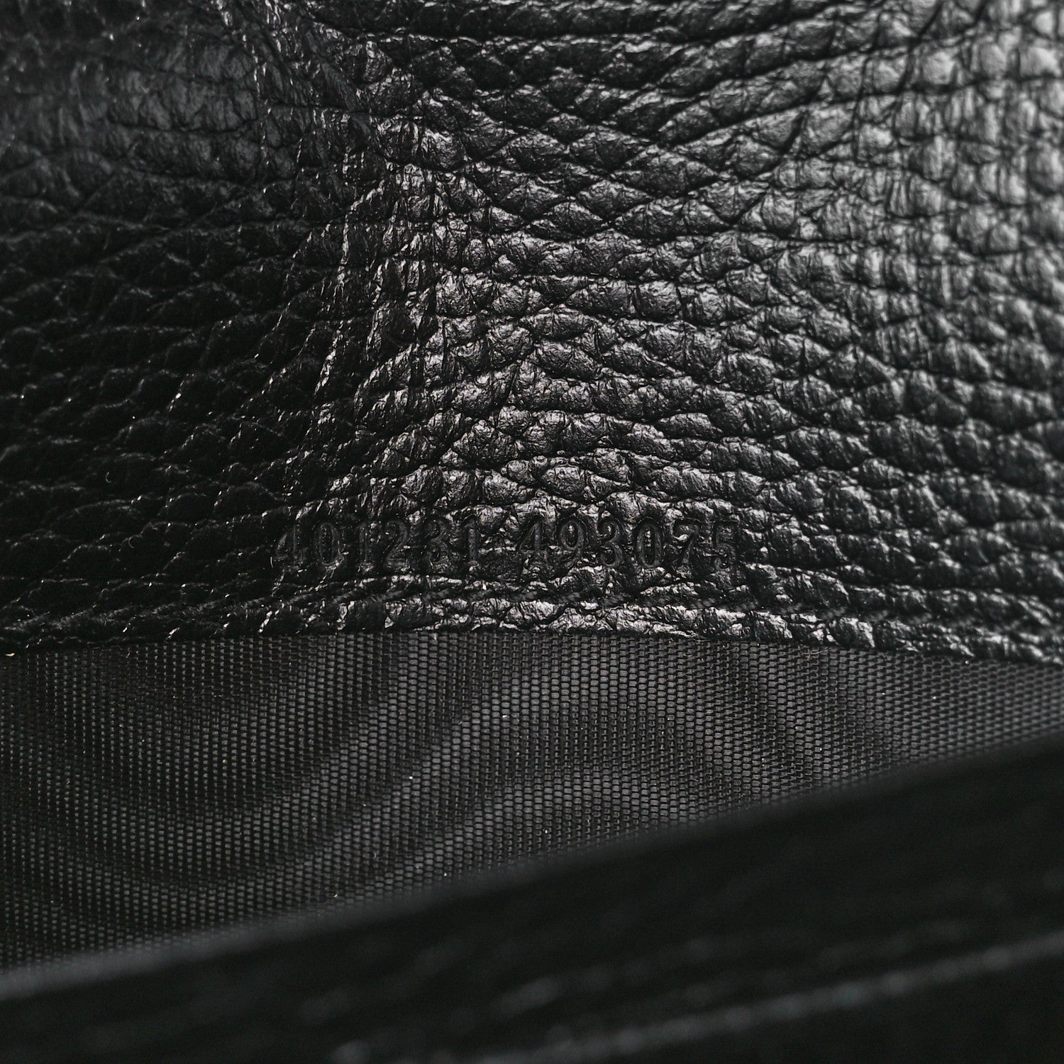 Gucci Calfskin Mini Dionysus Chain Wallet Black 6 of 11