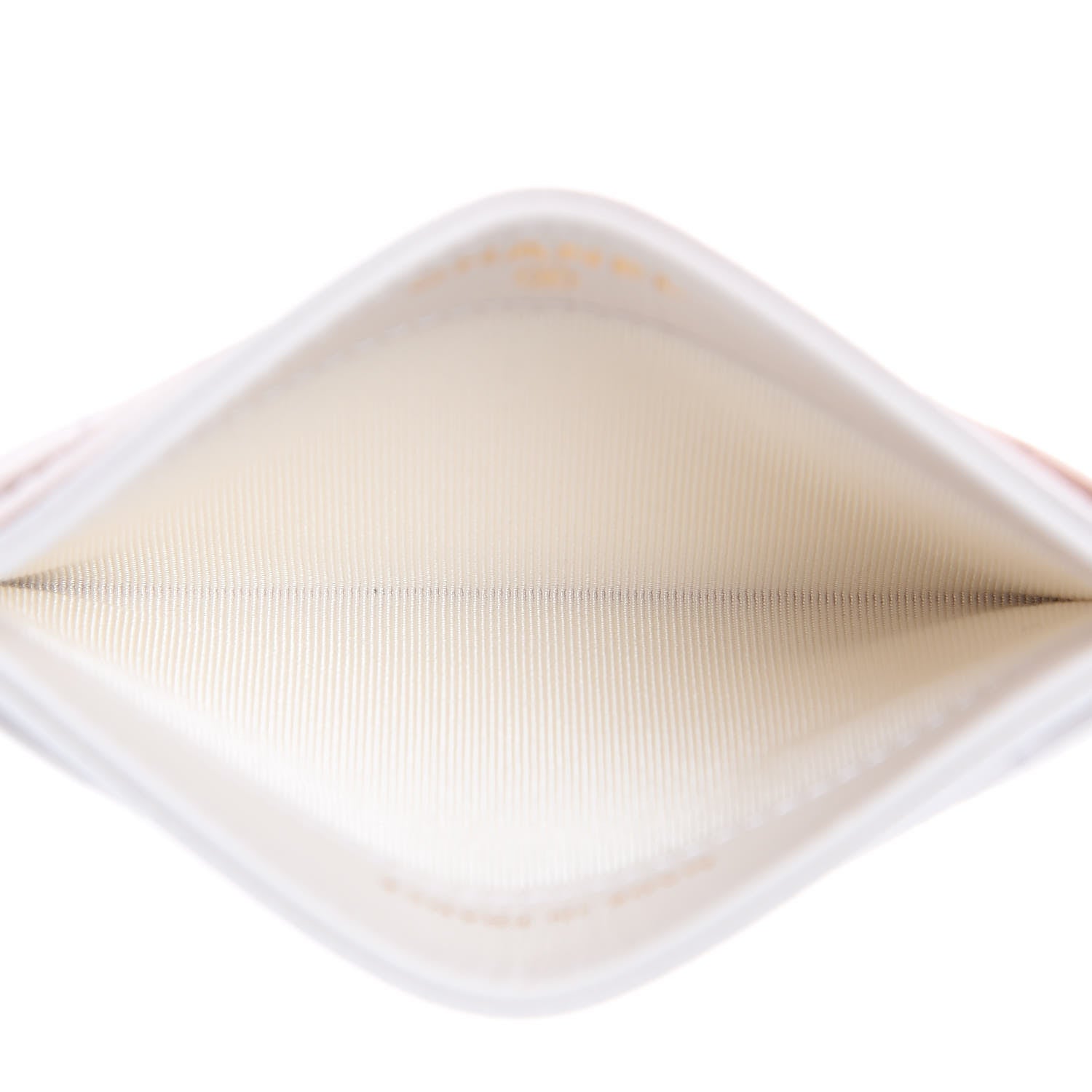 Chanel Caviar Quilted Card Holder White 5 of 9