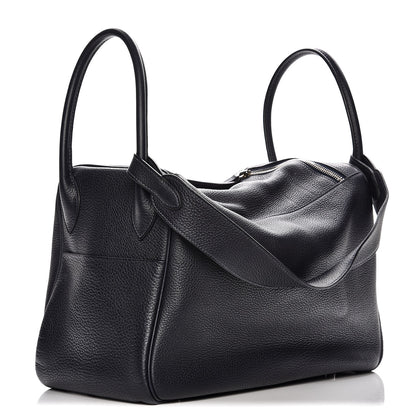 Hermes Taurillon Clemence Lindy 34 Indigo 4 of 11