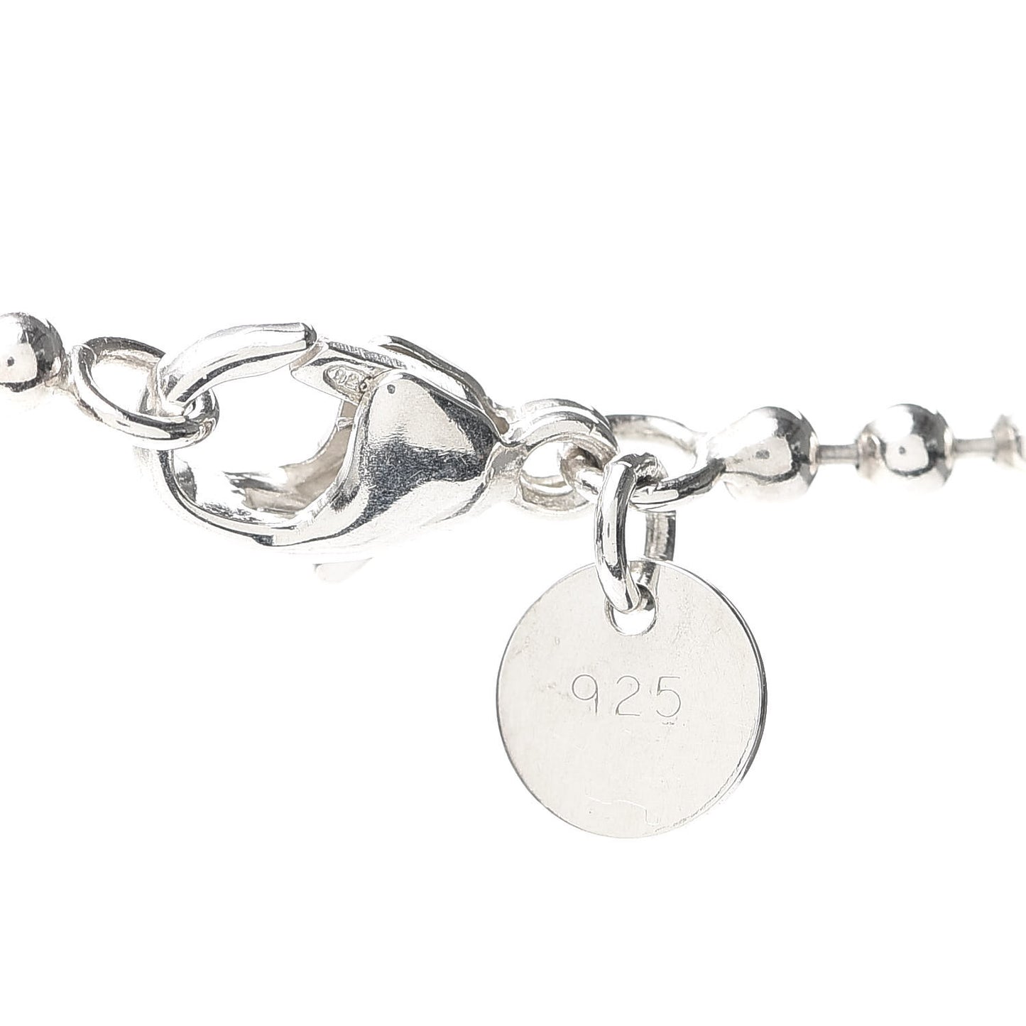 Sterling Silver 1837 Lock Charm Pendant Necklace