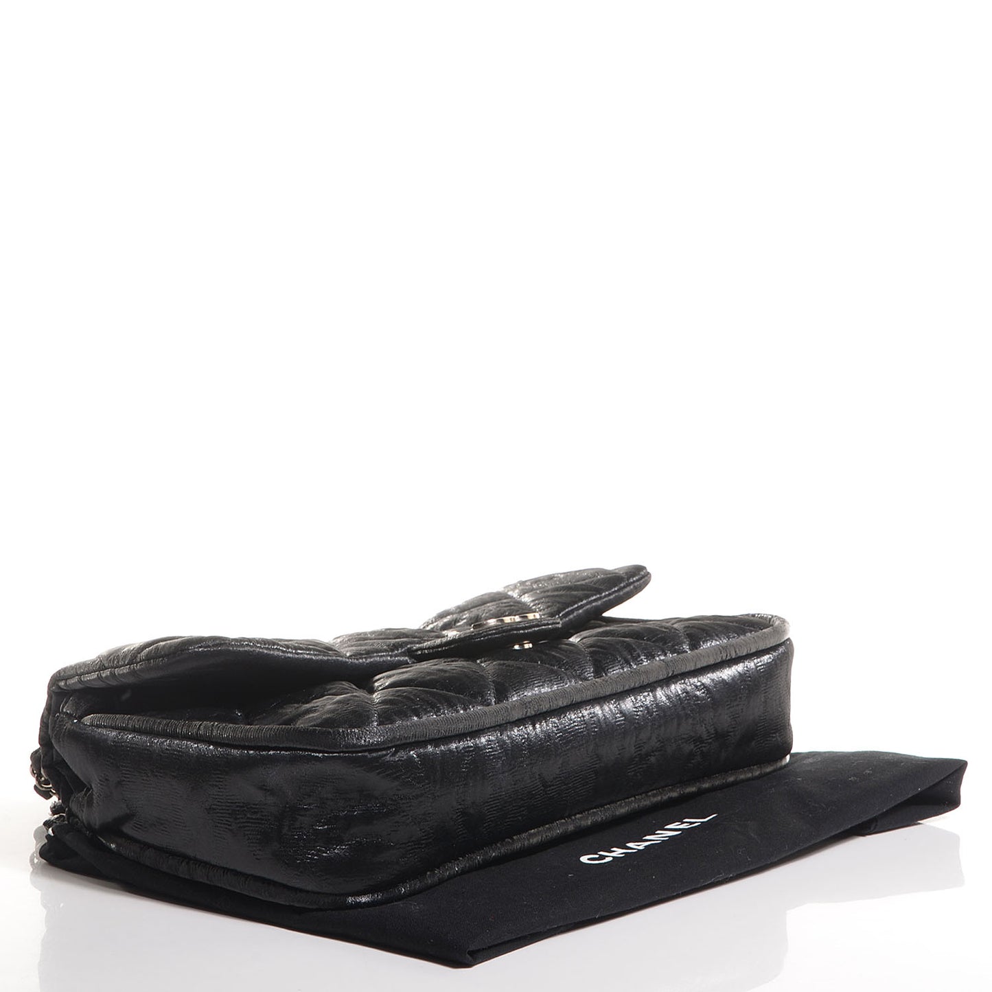 Coated Canvas Le Marais Flap Black