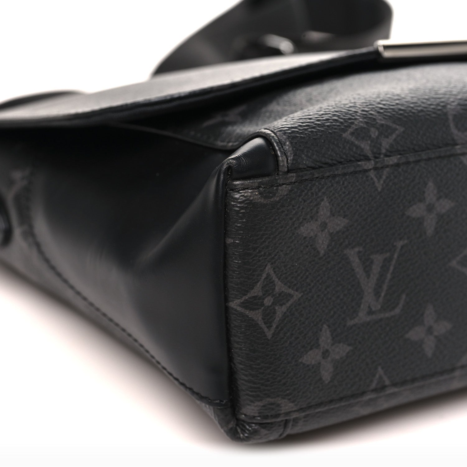 Louis Vuitton Monogram Eclipse Explorer PM Black 8 of 9