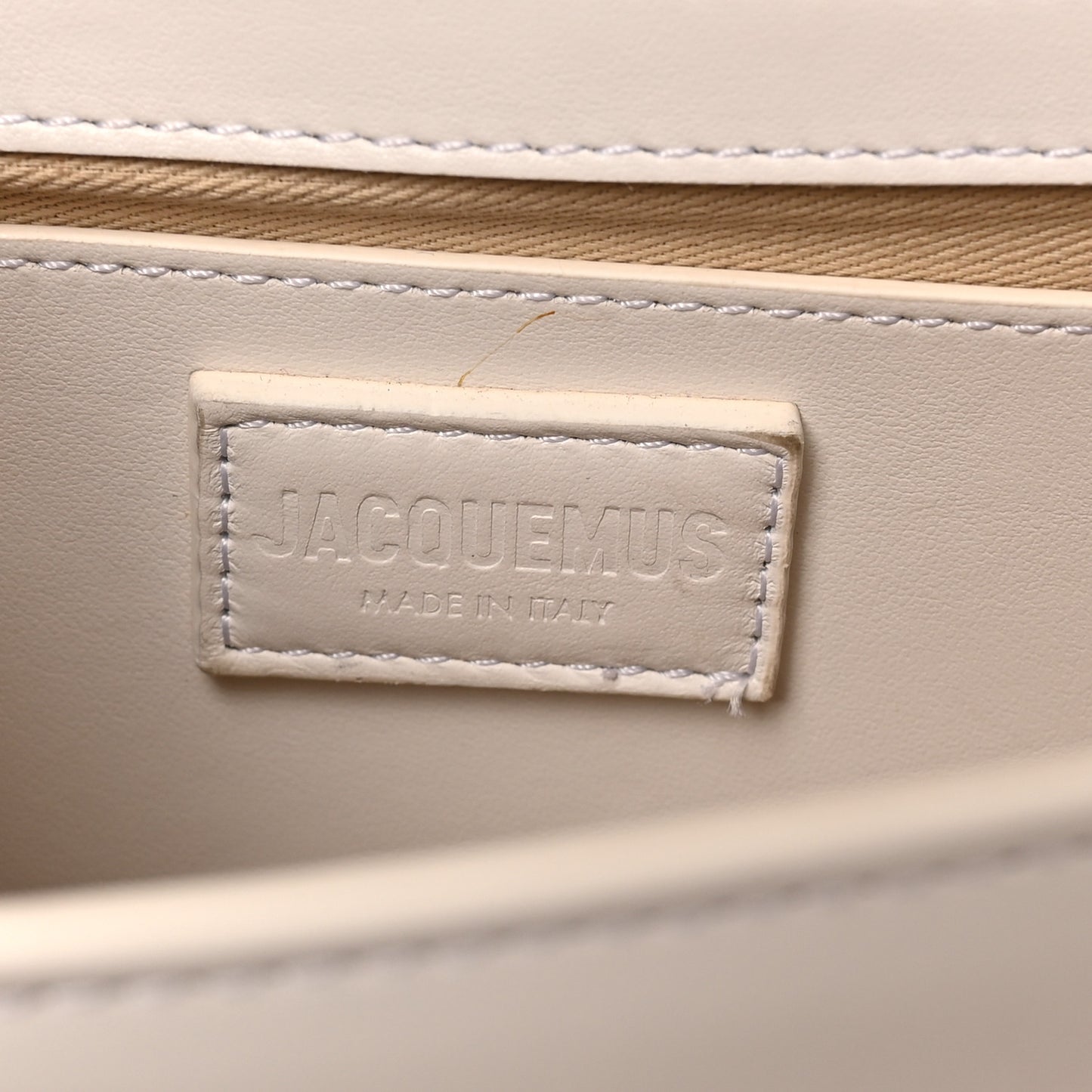 Smooth Calfskin Le Grand Bambino White