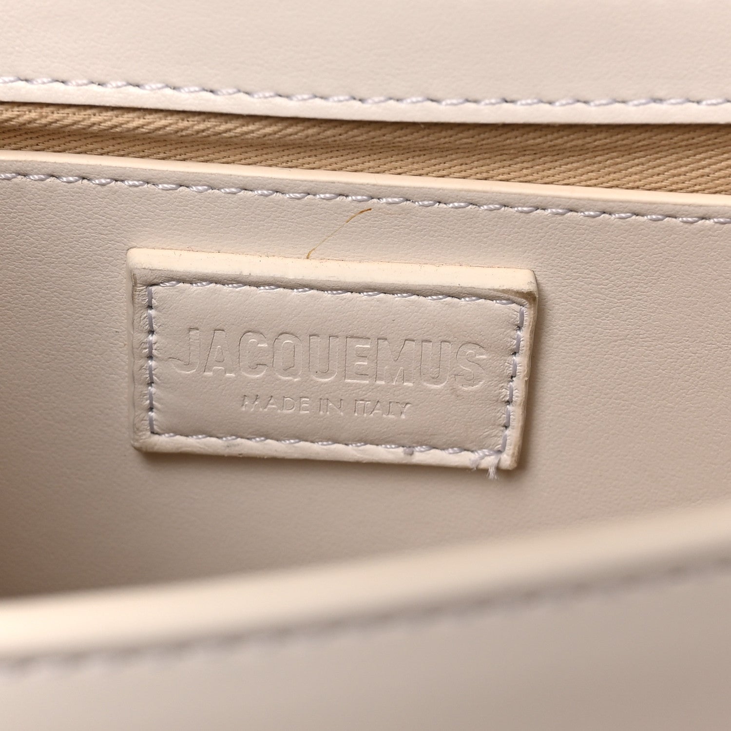 Jacquemus Smooth Calfskin Le Grand Bambino White 6 of 9