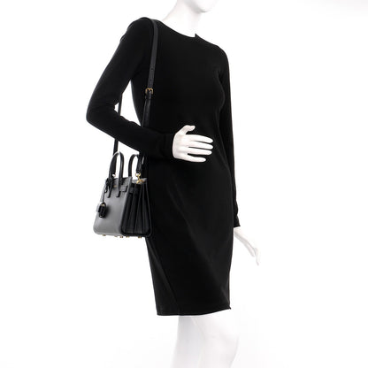 Saint Laurent Calfskin Nano Sac de Jour Black 2 of 6