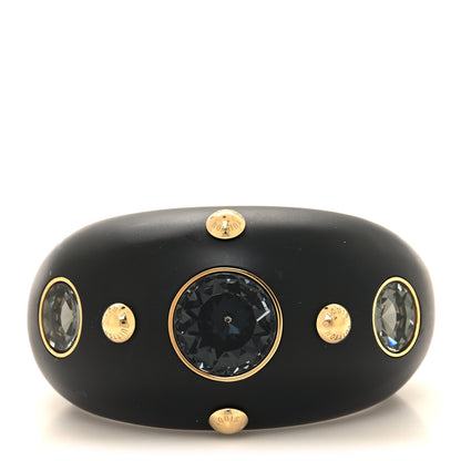 Louis Vuitton Resin Crystal Over The Rainbow Cuff M Black 1 of 4