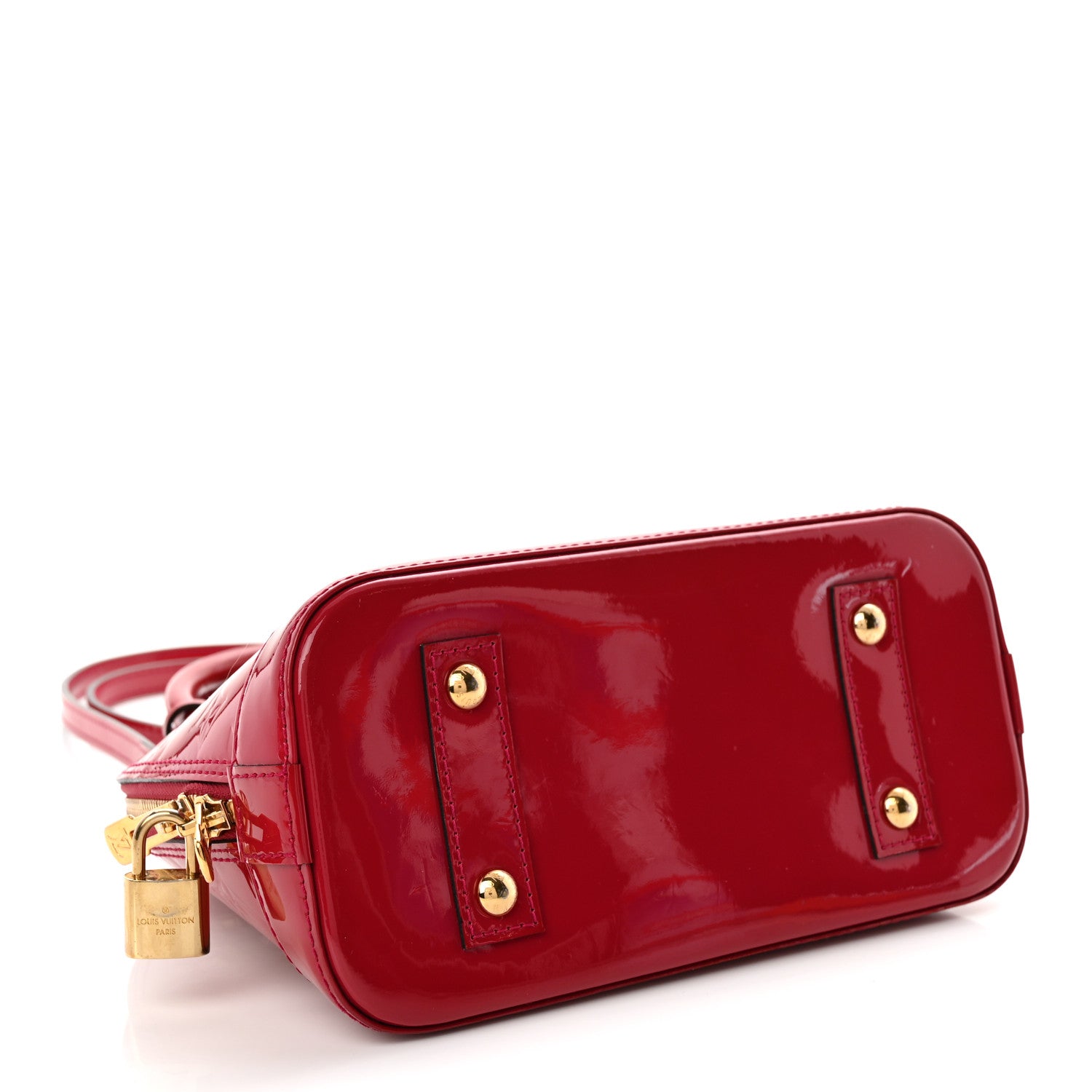 Louis Vuitton Vernis Alma BB Rose Indien 4 of 11