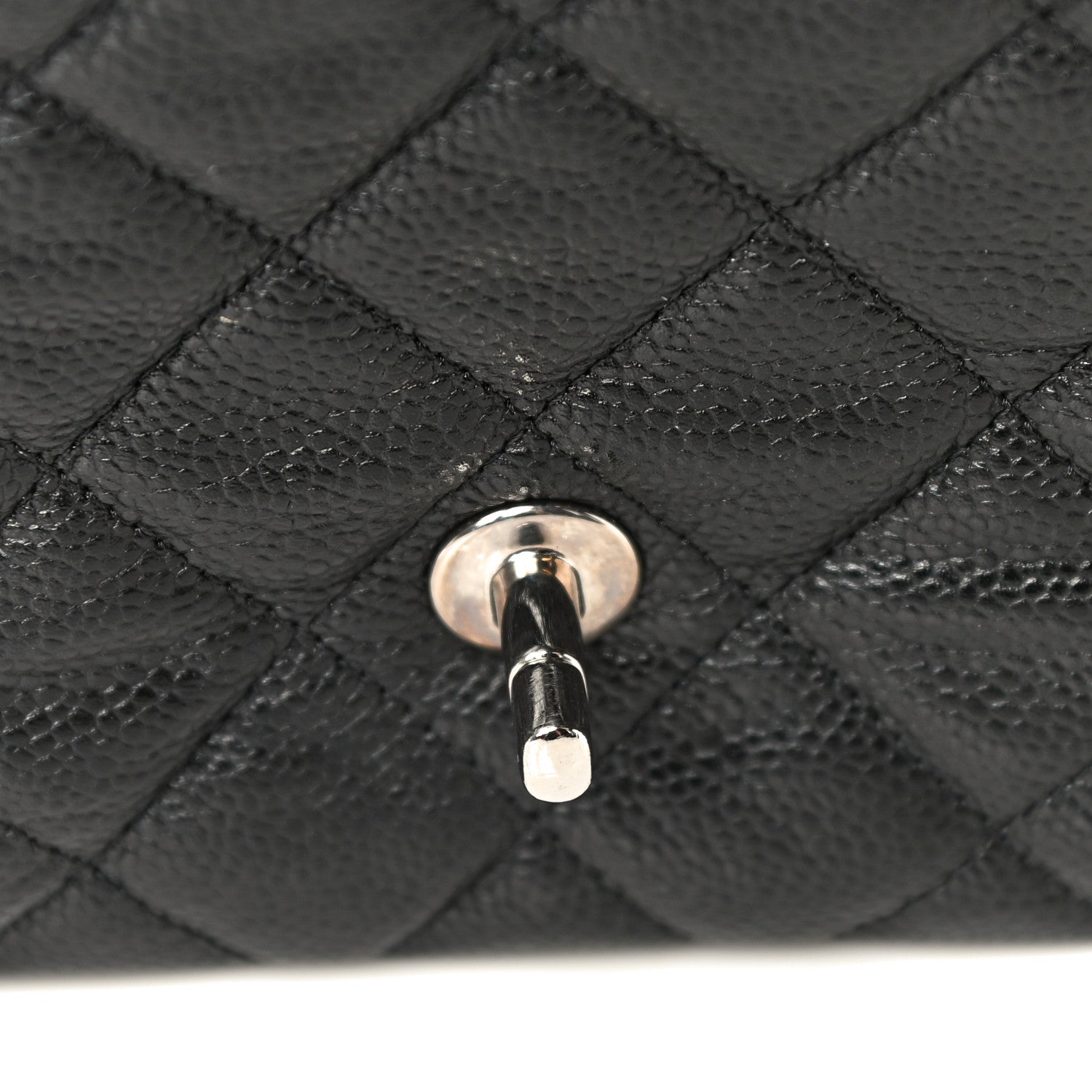 Chanel Caviar Quilted Clutch With Chain Flap Black 15 of 17