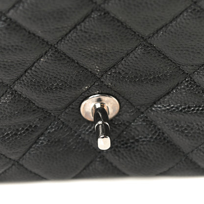 Chanel Caviar Quilted Clutch With Chain Flap Black 15 of 17