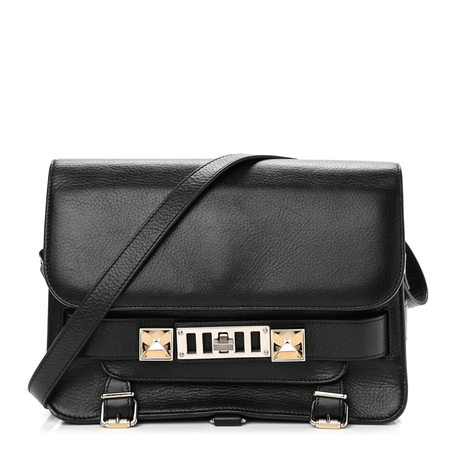 Proenza Schouler Calfskin PS11 Classic Shoulder Bag Black 1 of 13