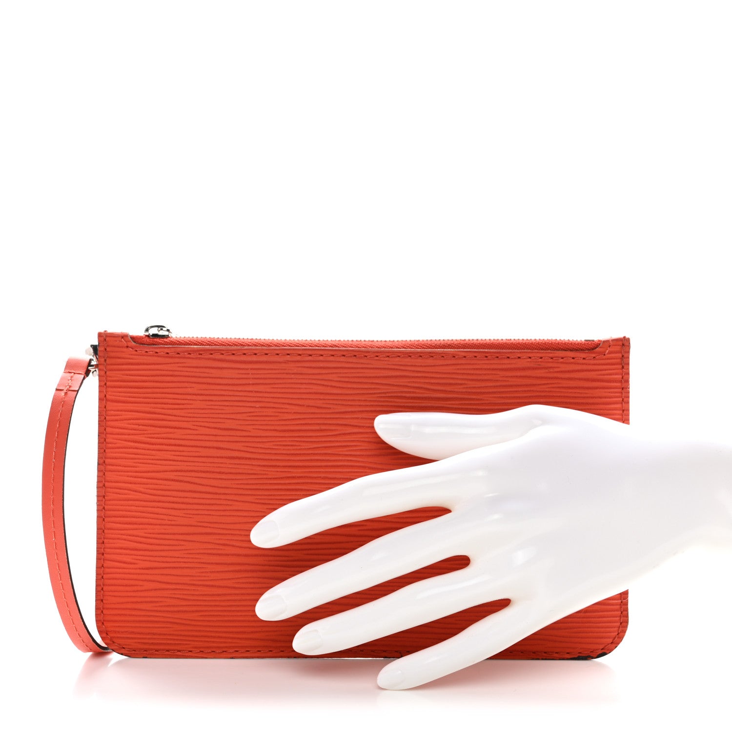 Louis Vuitton Epi Neverfull Pochette MM GM Piment 3 of 10