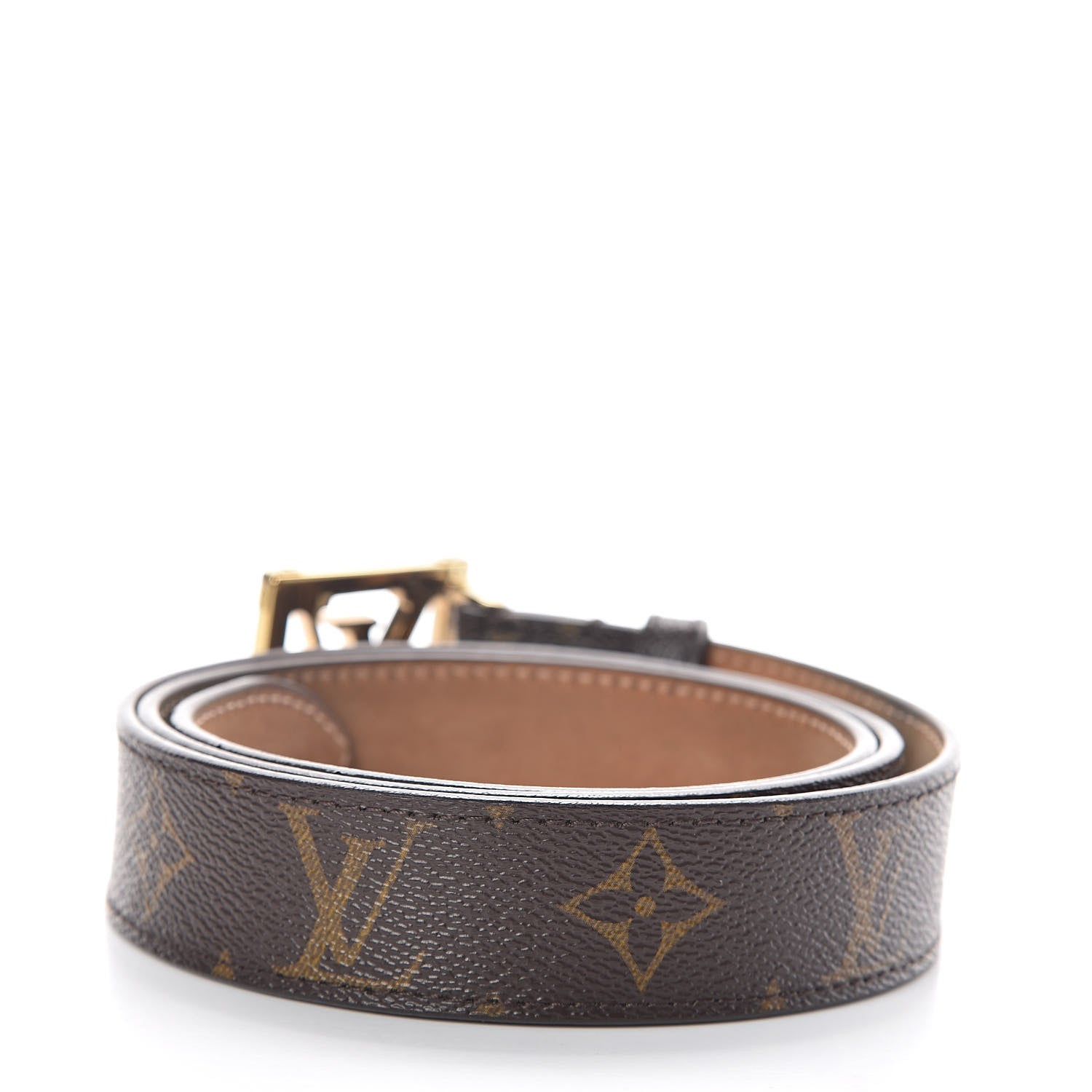 Louis Vuitton Monogram LV Frame Belt 90 36 3 of 8