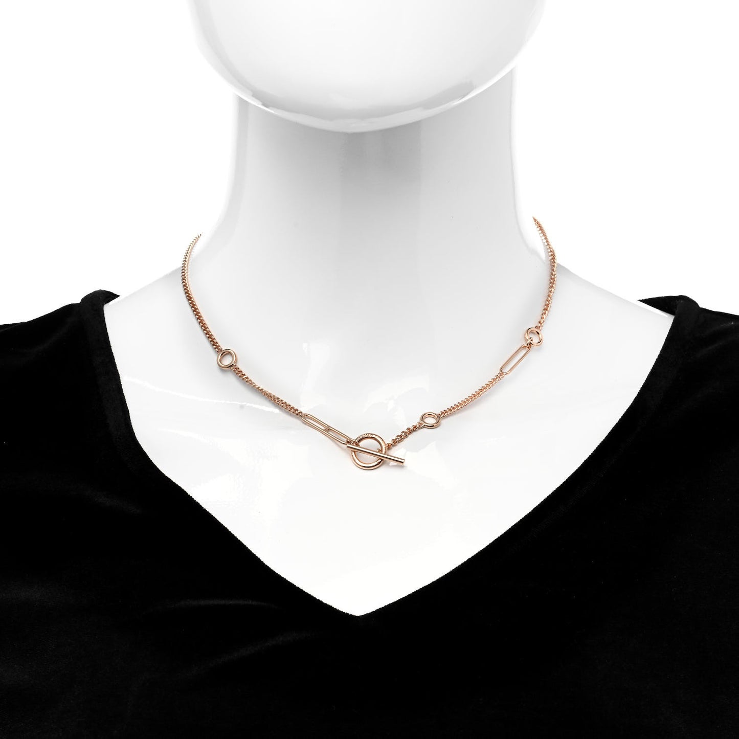 18K Rose Gold Echappee Necklace ST