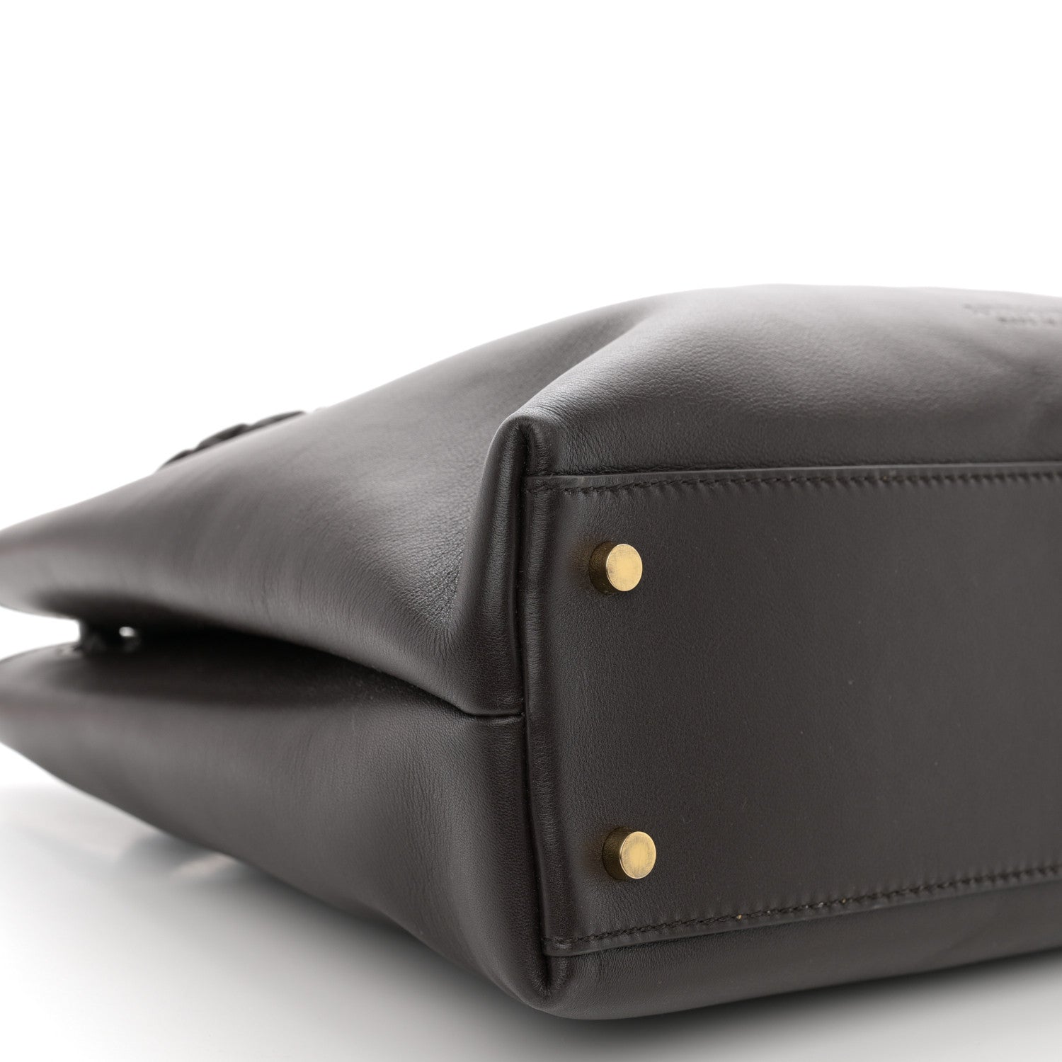 Bottega Veneta Silky Calfskin Medium Andiamo Shoulder Bag Fondant 9 of 10