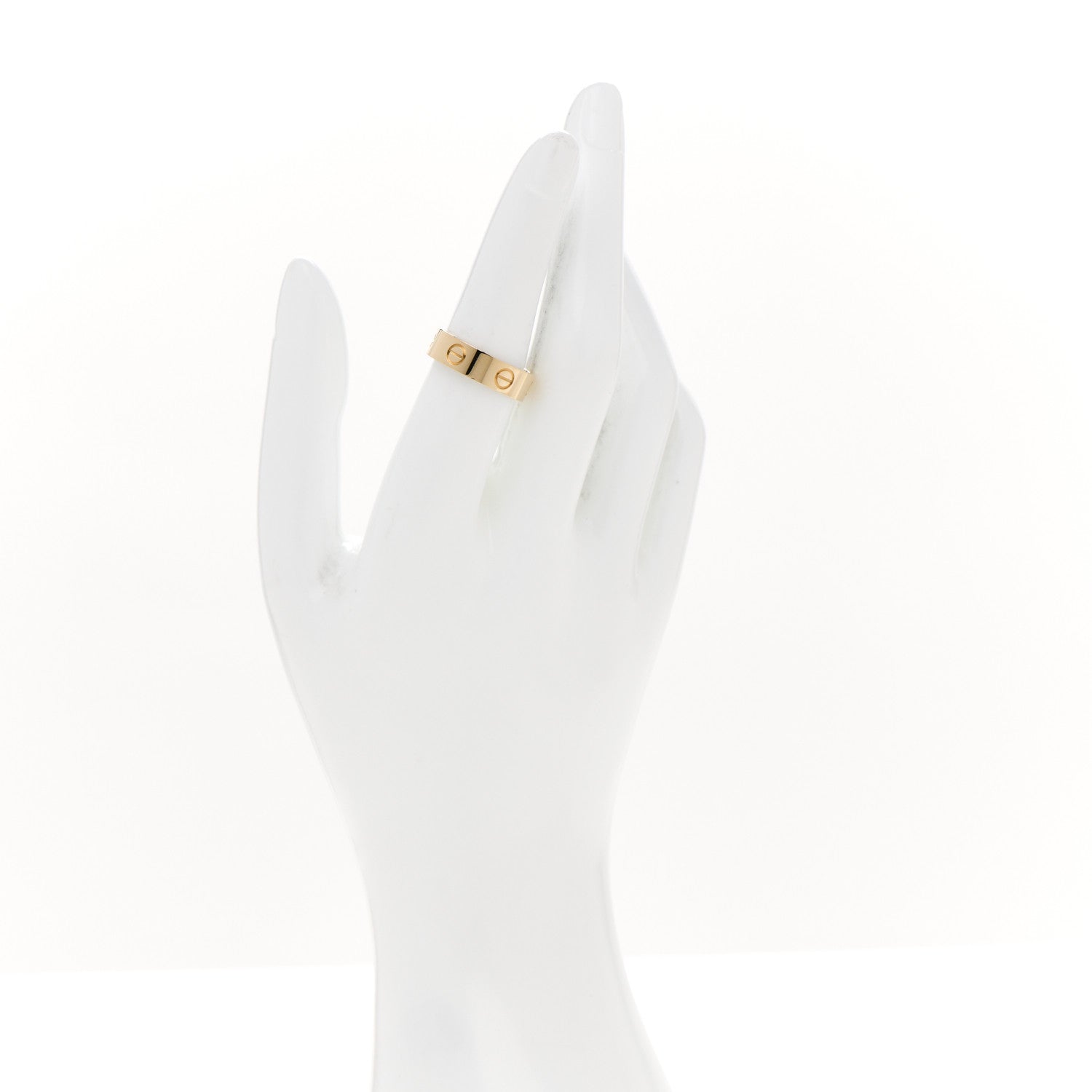 Cartier 18K Yellow Gold 5.5mm LOVE Ring 54 7 2 of 5