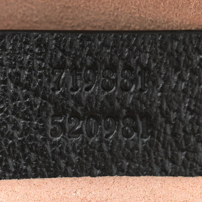 Gucci Calfskin GG Web Small Ophidia Dome Shoulder Bag Black 7 of 10