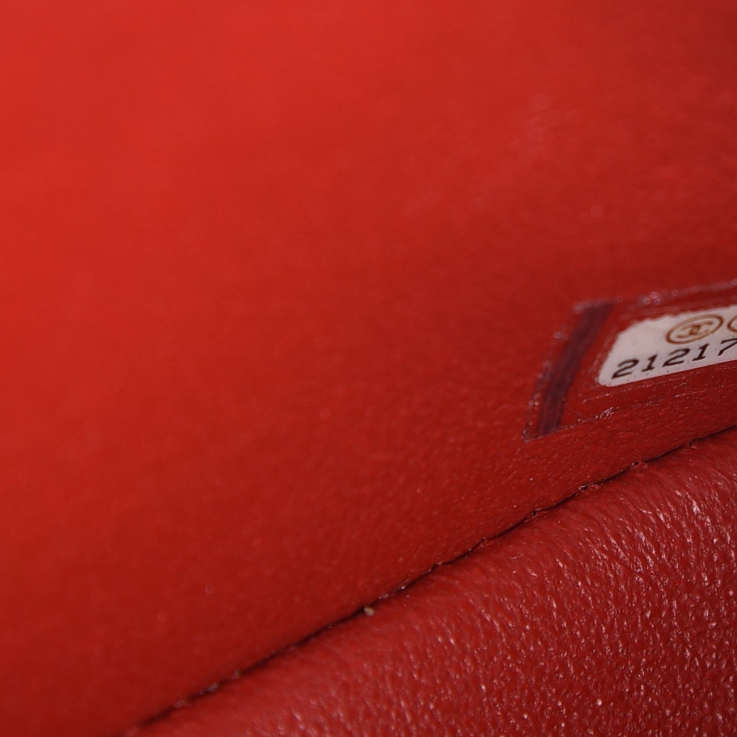 Chanel Lambskin Quilted Mini Rectangular Flap Red 6 of 8