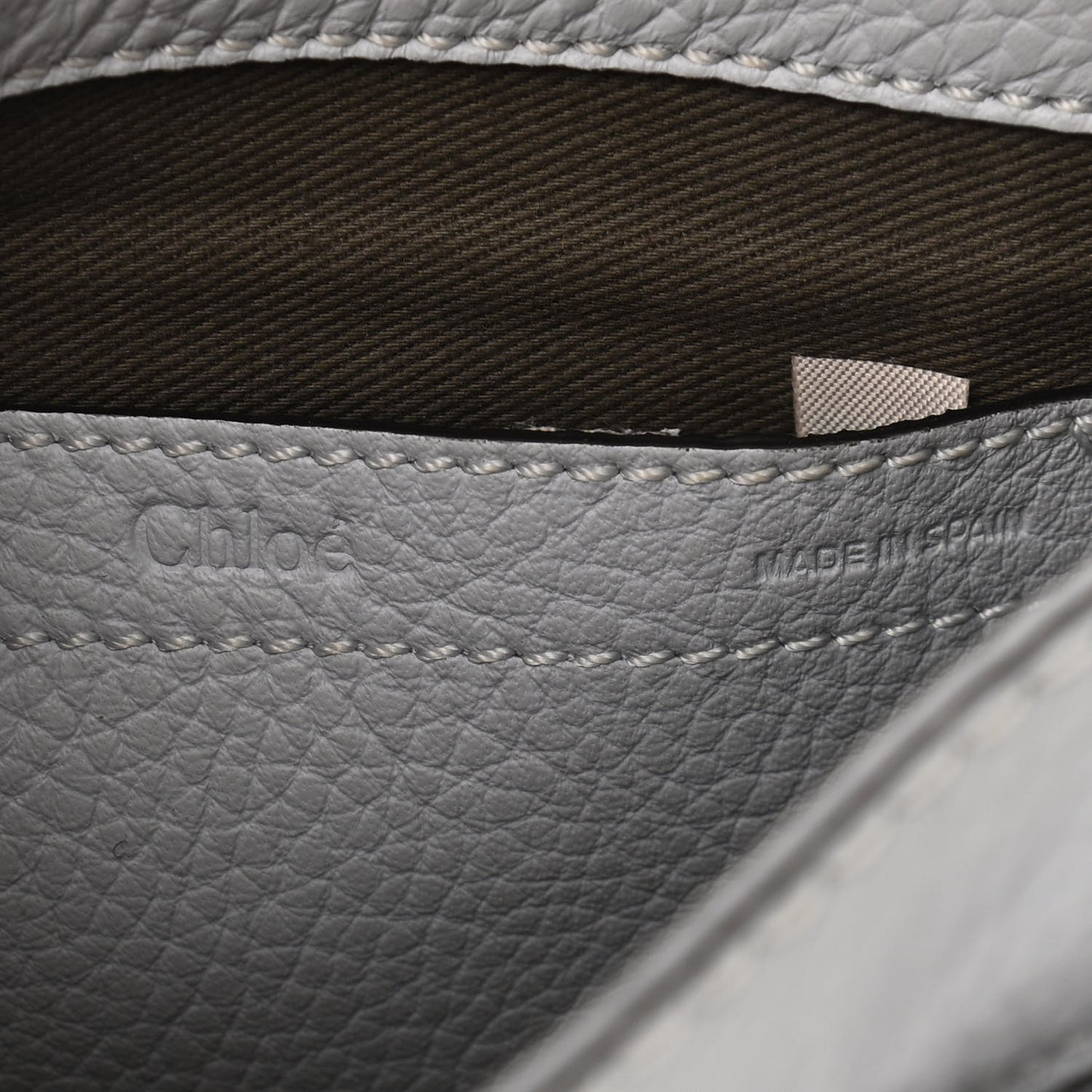 Calfskin Marcie Round Crossbody Bag Light Cloud