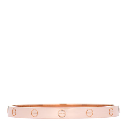 Cartier 18K Pink Gold LOVE Bracelet 18 2 of 6