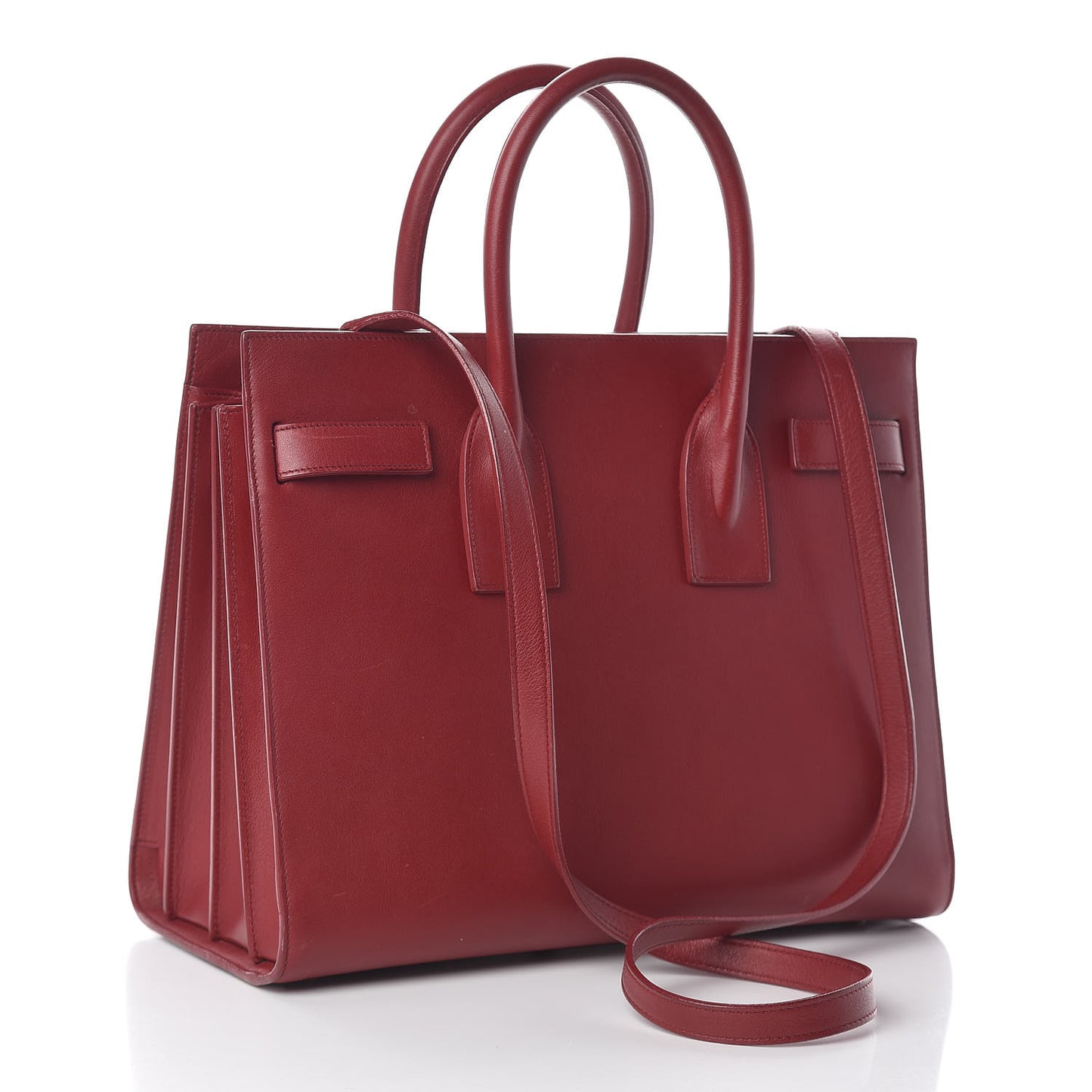 Calfskin Small Sac De Jour Oxblood