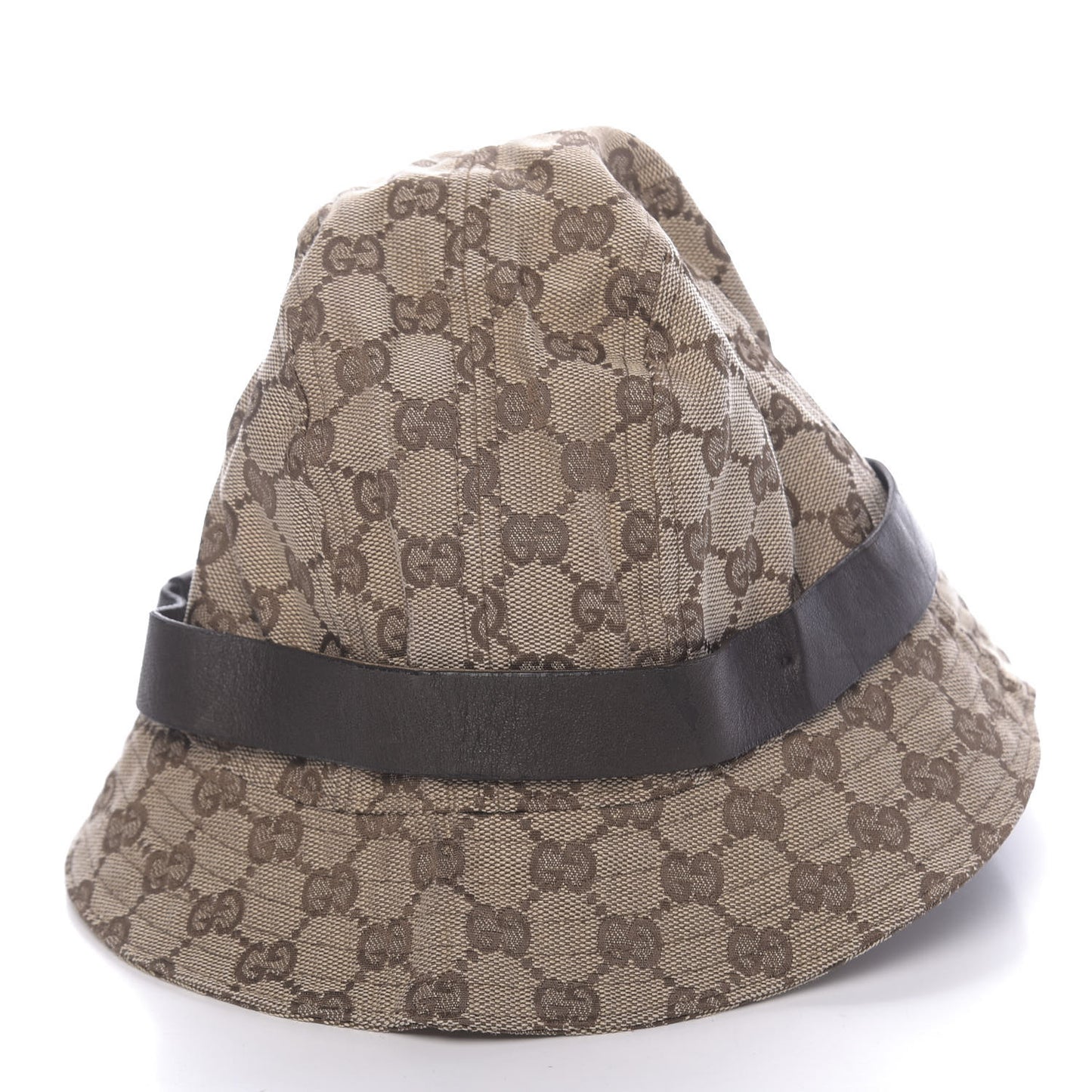 Monogram Bucket Hat L Brown