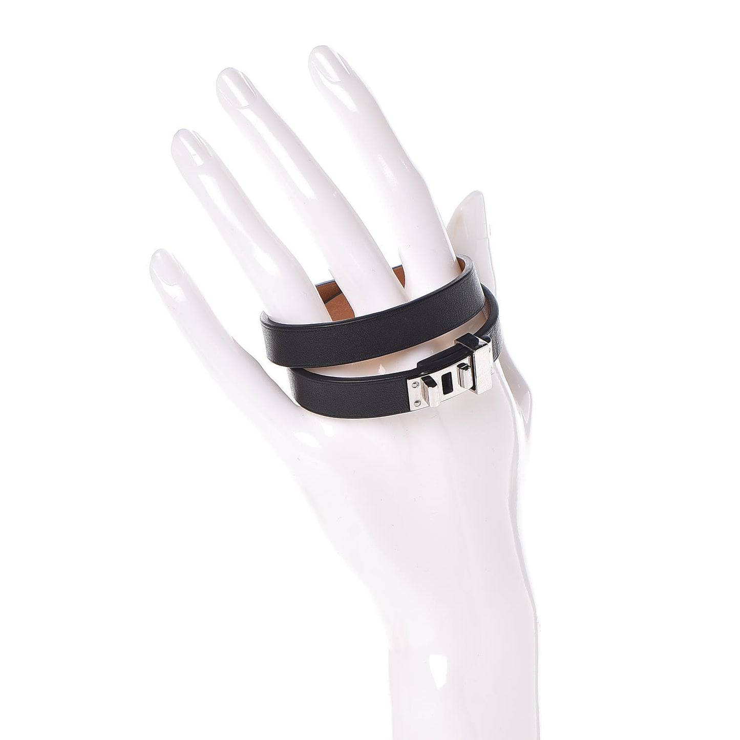 Swift Mini Dog Double Tour Bracelet T2 Black