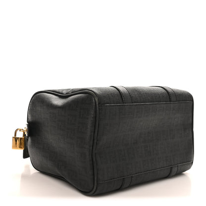 Fendi Zucchino Spalmati Vitello Small Boston Black 4 of 12