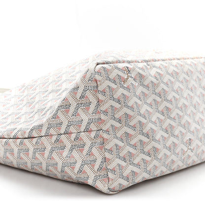 Goyard Goyardine Saint Louis Claire Voie PM White Pink 10 of 11