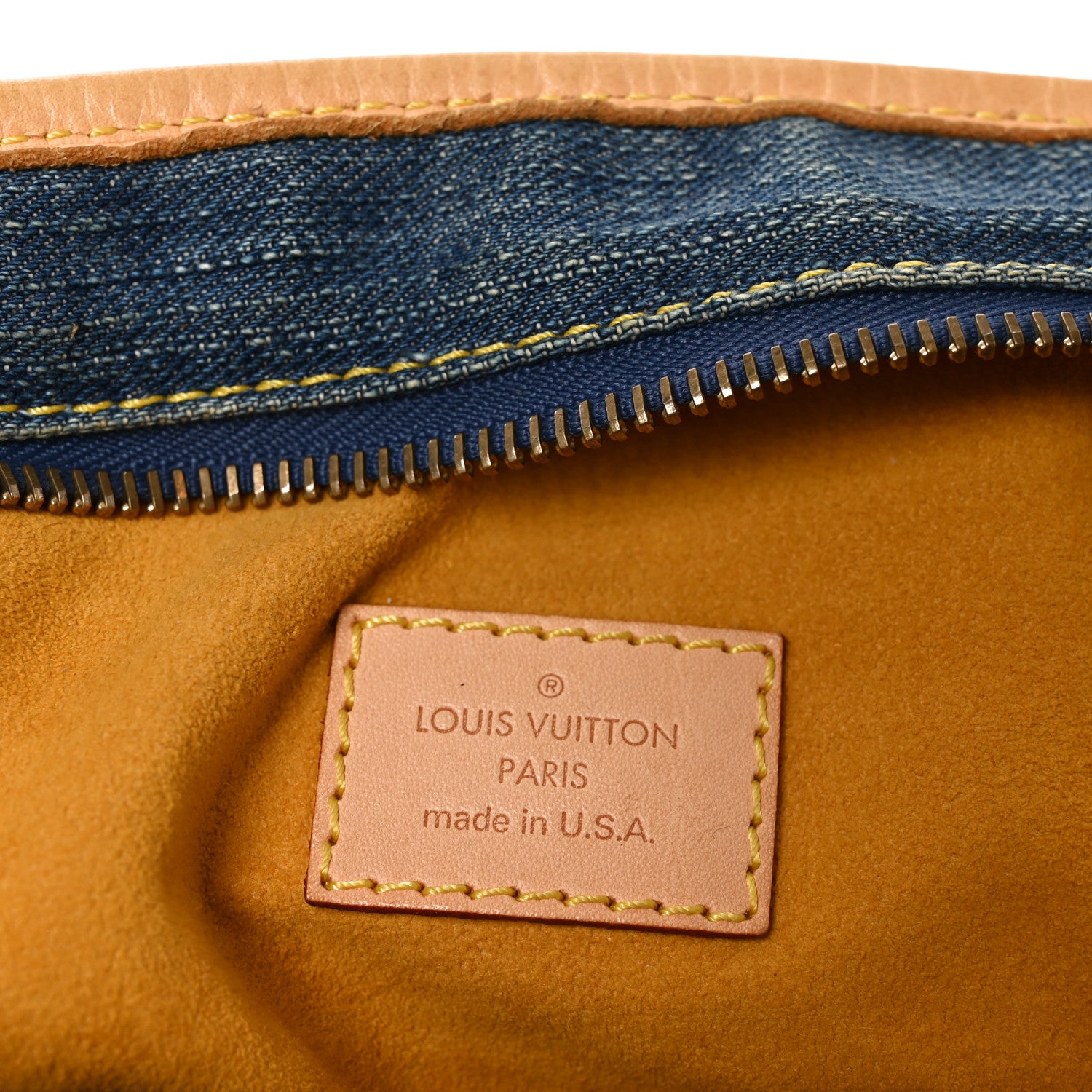 Louis Vuitton Denim Neo Cabby MM Blue 5 of 8