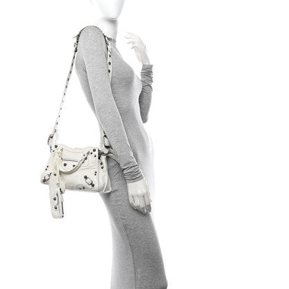 Balenciaga Agneau Arena Neo Cagole Handbag XS Optic White 2 of 14