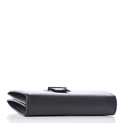 Hermes Epsom Bearn Card Holder Wallet Black 4 of 8