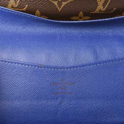 Louis Vuitton Monogram Josephine Wallet Blue 10 of 11