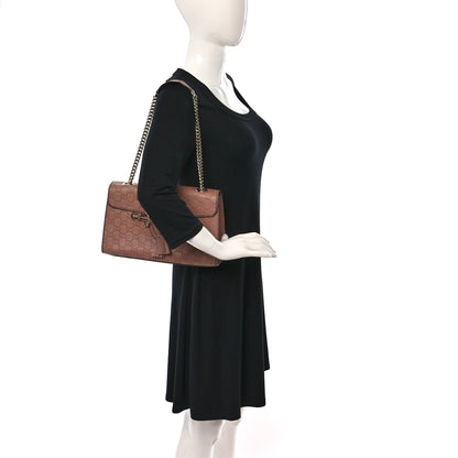 Gucci Guccissima Medium Emily Chain Shoulder Bag Camelia 2 of 9