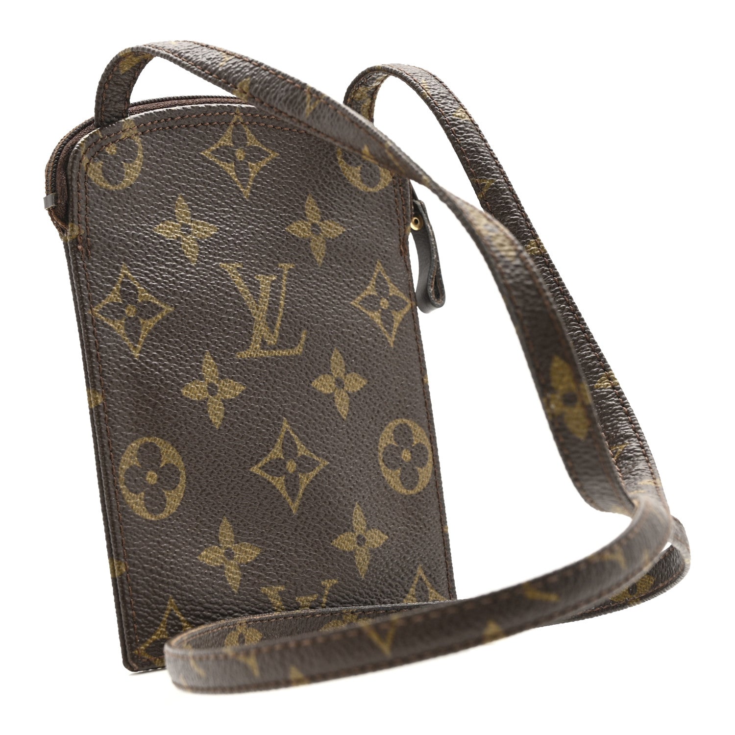 Louis Vuitton Monogram Pochette Secret Passport Holder 2 of 12