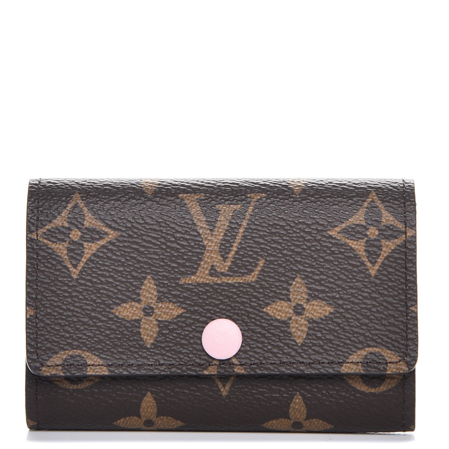 Louis Vuitton Monogram Multicles 6 Key Holder Rose Ballerine 1 of 8