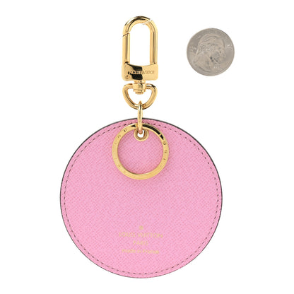 Louis Vuitton Monogram 2022 Christmas Animation Paris Bag Charm Key Ring Pink 2 of 4