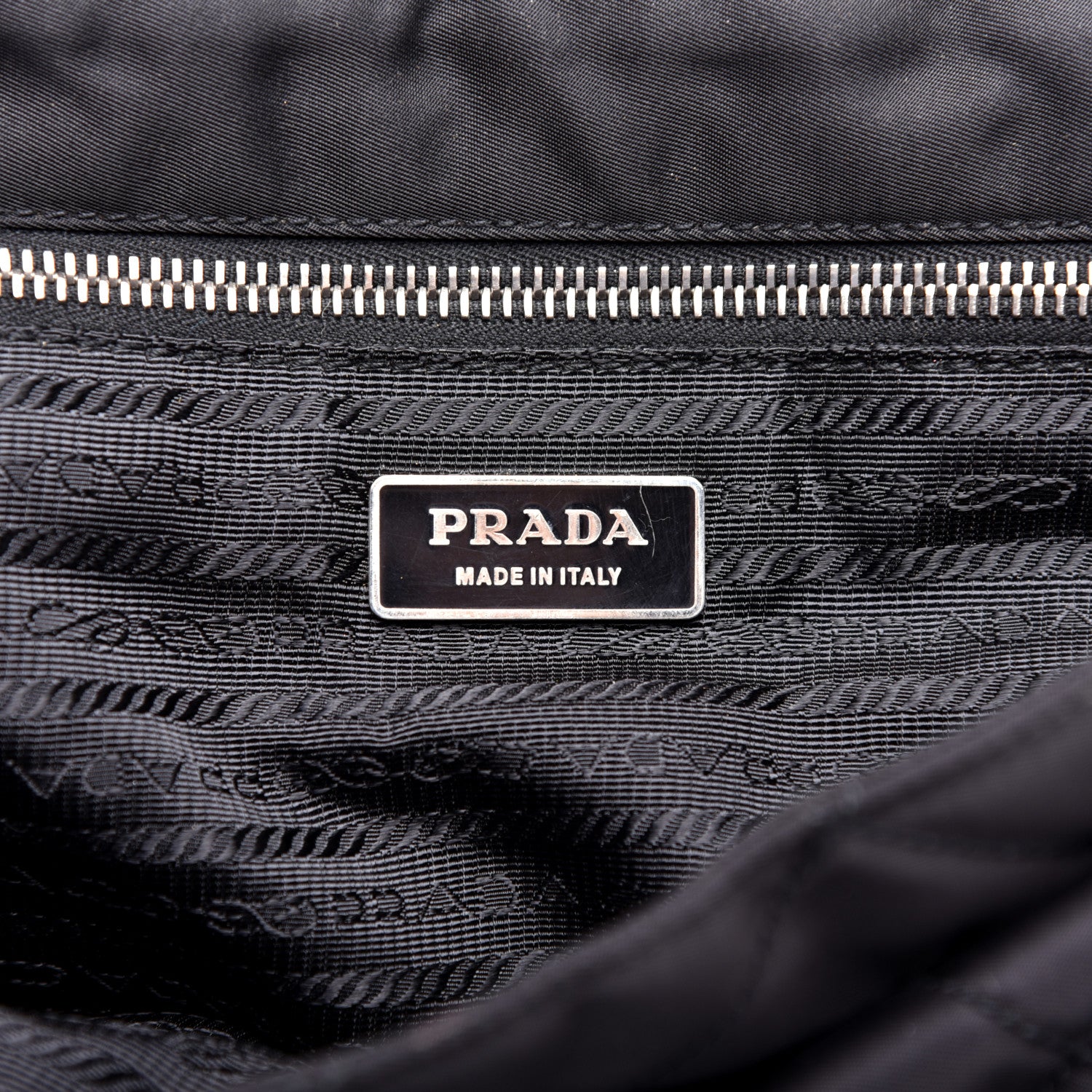 Prada Nylon Tessuto Impuntu Quilted Messenger Black 8 of 12