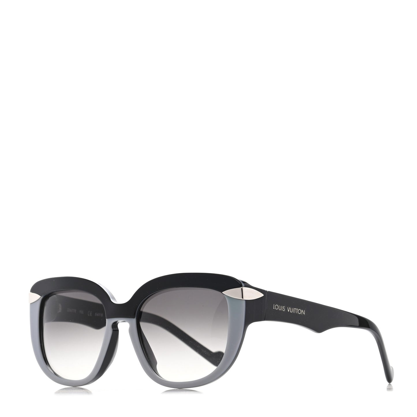 Acetate Clover Sunglasses Z0677E Black Blue