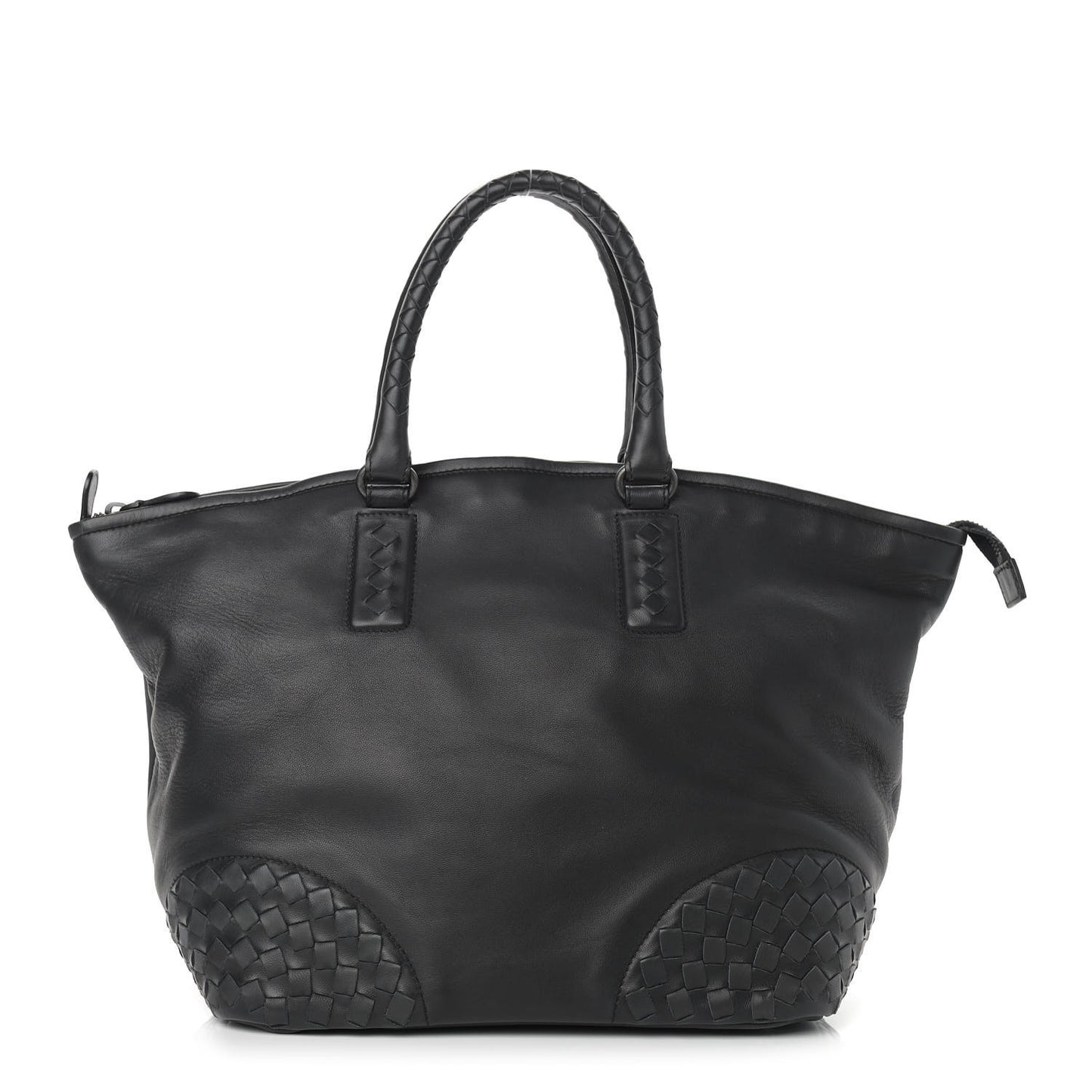 Nappa Intrecciato Tote Black