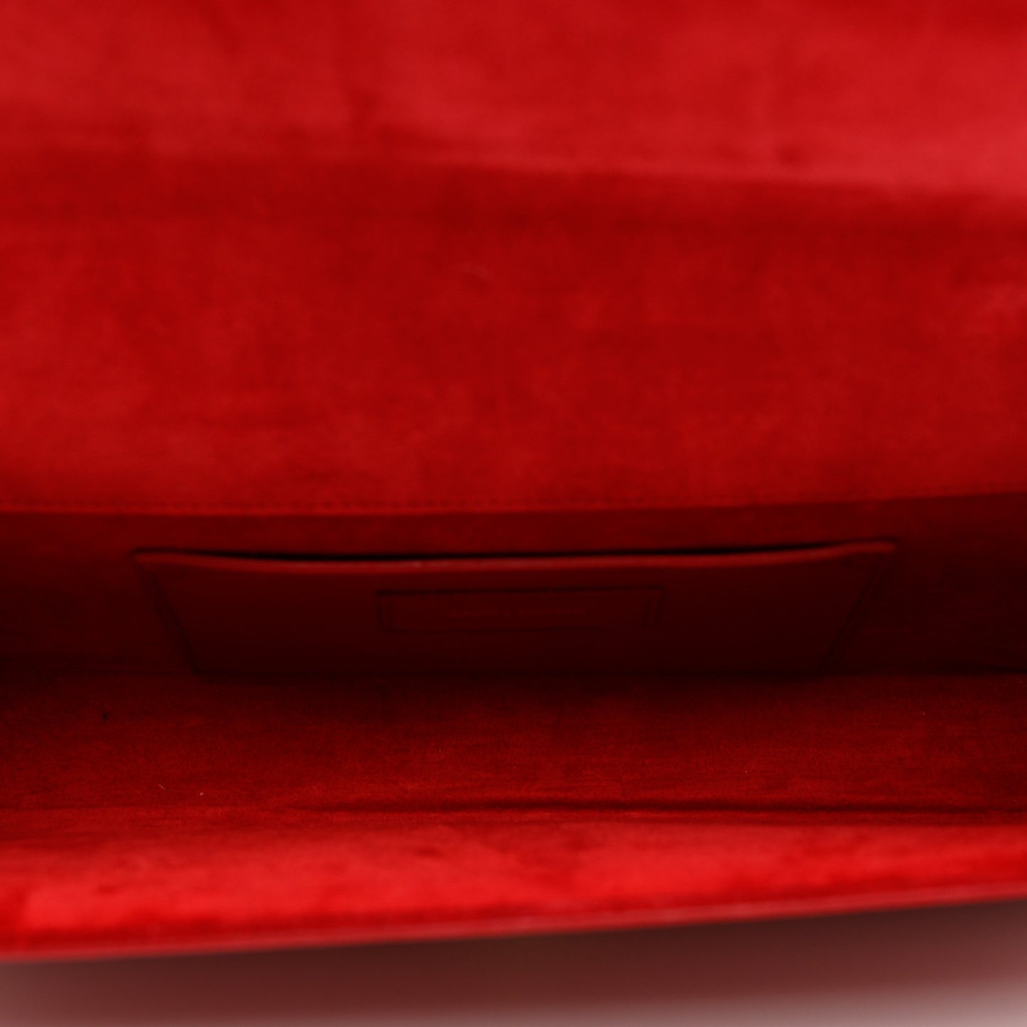 Grain De Poudre Classic Monogram Cassandre Clutch New Red