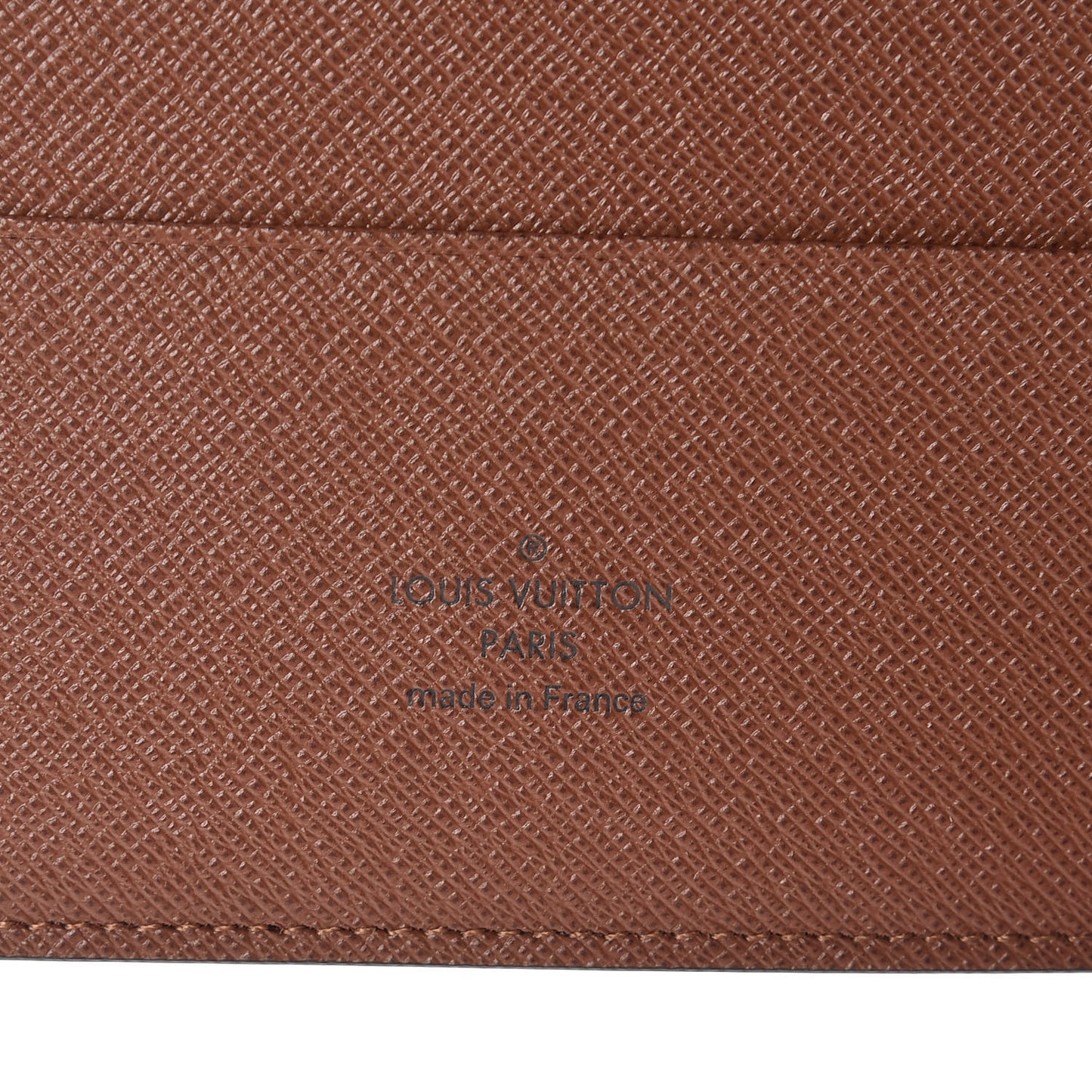 Monogram Large Ring Agenda Cover