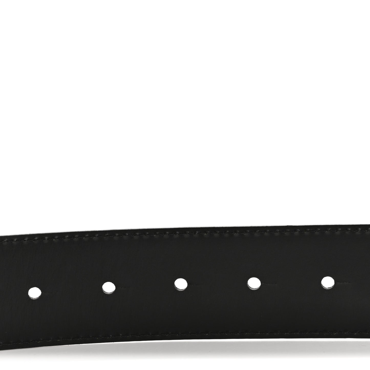 Textured Calfskin 4cm La Medusa Belt 90 36 Black
