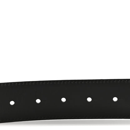 Versace Textured Calfskin 4cm La Medusa Belt 90 36 Black 4 of 8