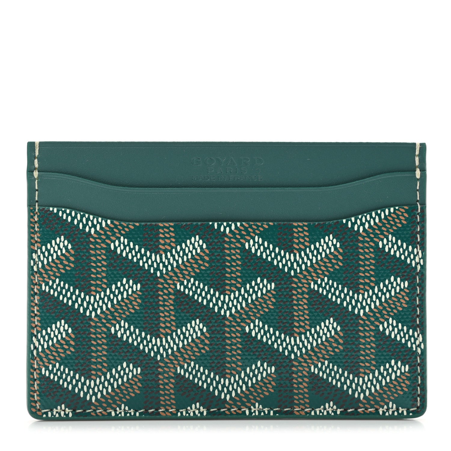Goyard Goyardine Saint Sulpice Card Holder Green 1 of 6