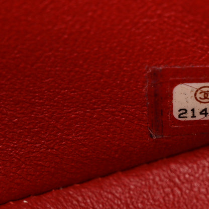 Chanel Caviar Quilted Mini Rectangular Flap Red 7 of 12