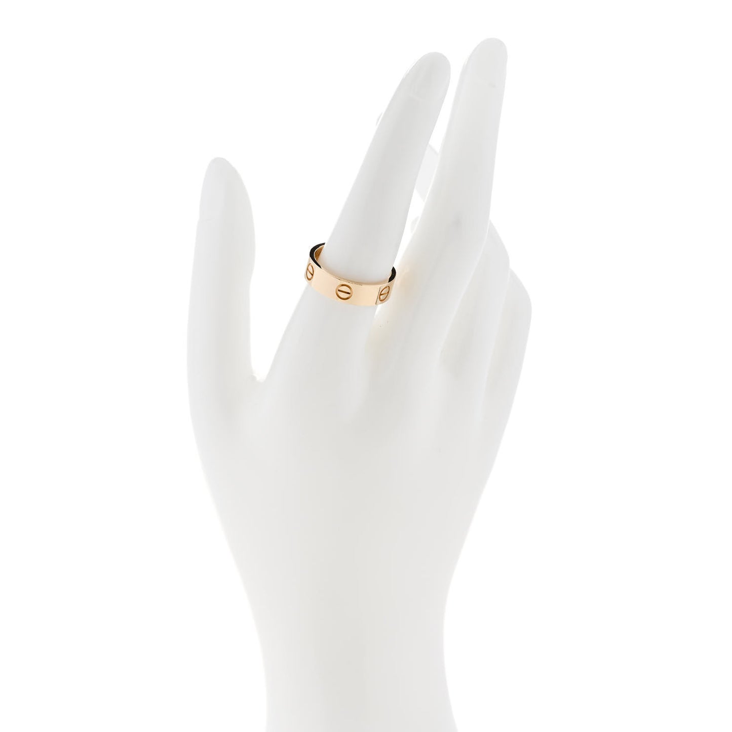 18K Yellow Gold 5.5mm LOVE Ring 57 8